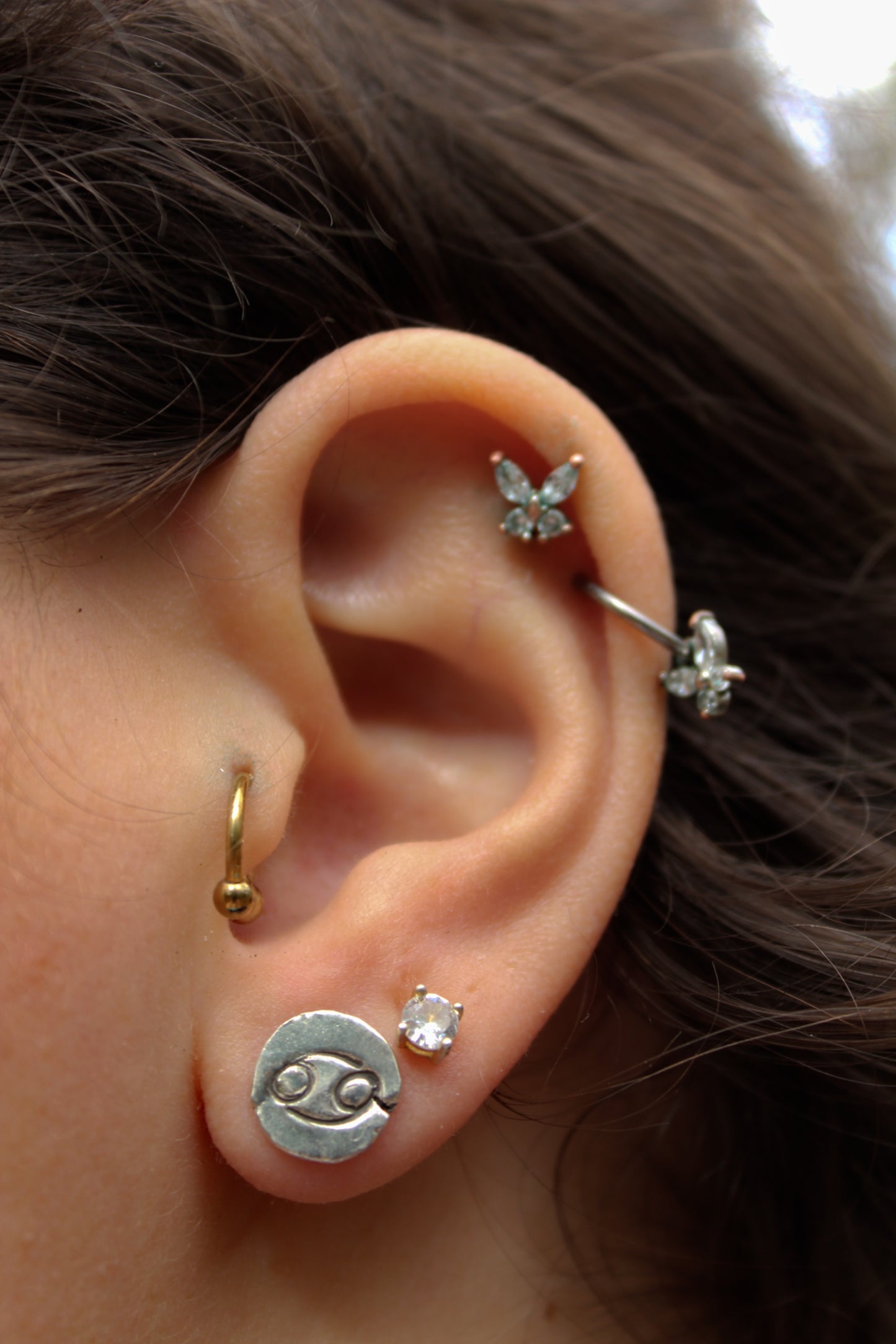 Zodiac Stud Earrings