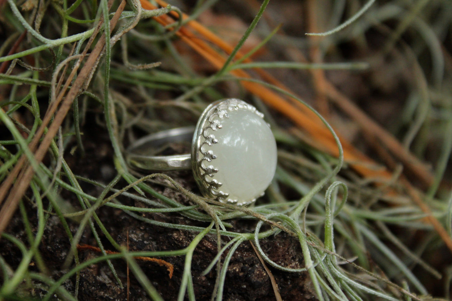 Gallery Selenite Ring