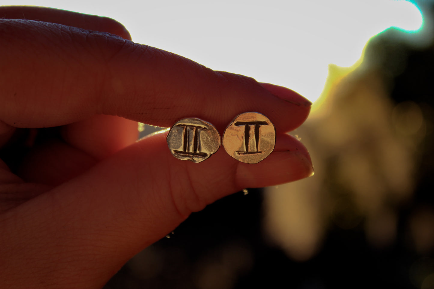 Zodiac Stud Earrings