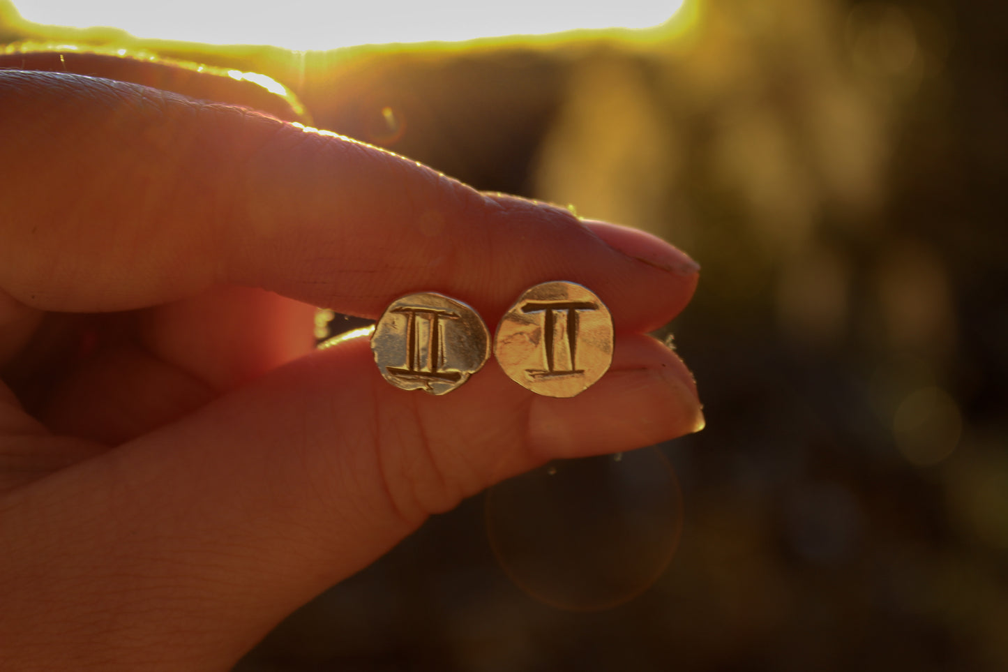 Zodiac Stud Earrings