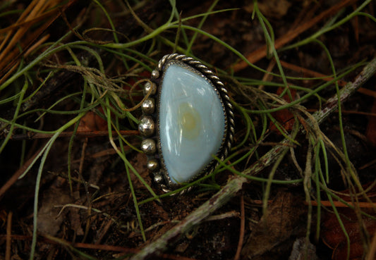 Blue Opal Ring