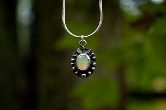 Ethiopian Opal Pendant