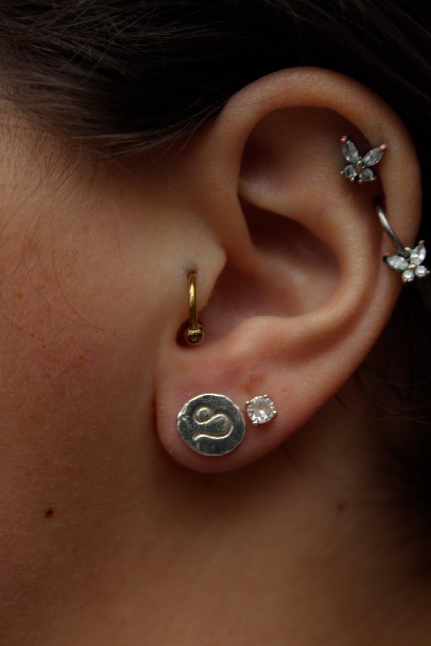 Zodiac Stud Earrings