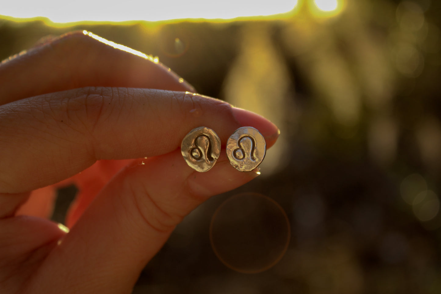 Zodiac Stud Earrings