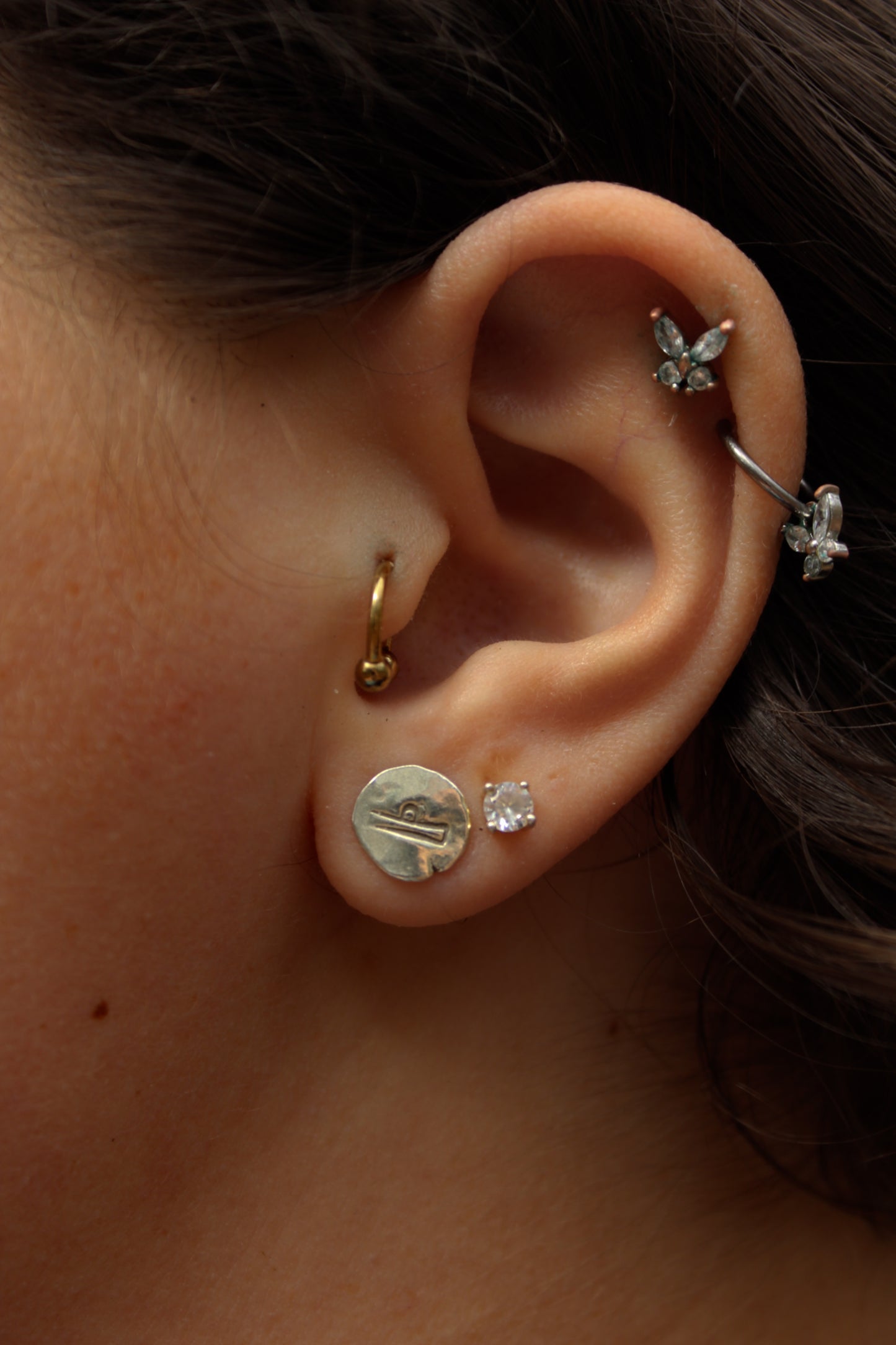 Zodiac Stud Earrings