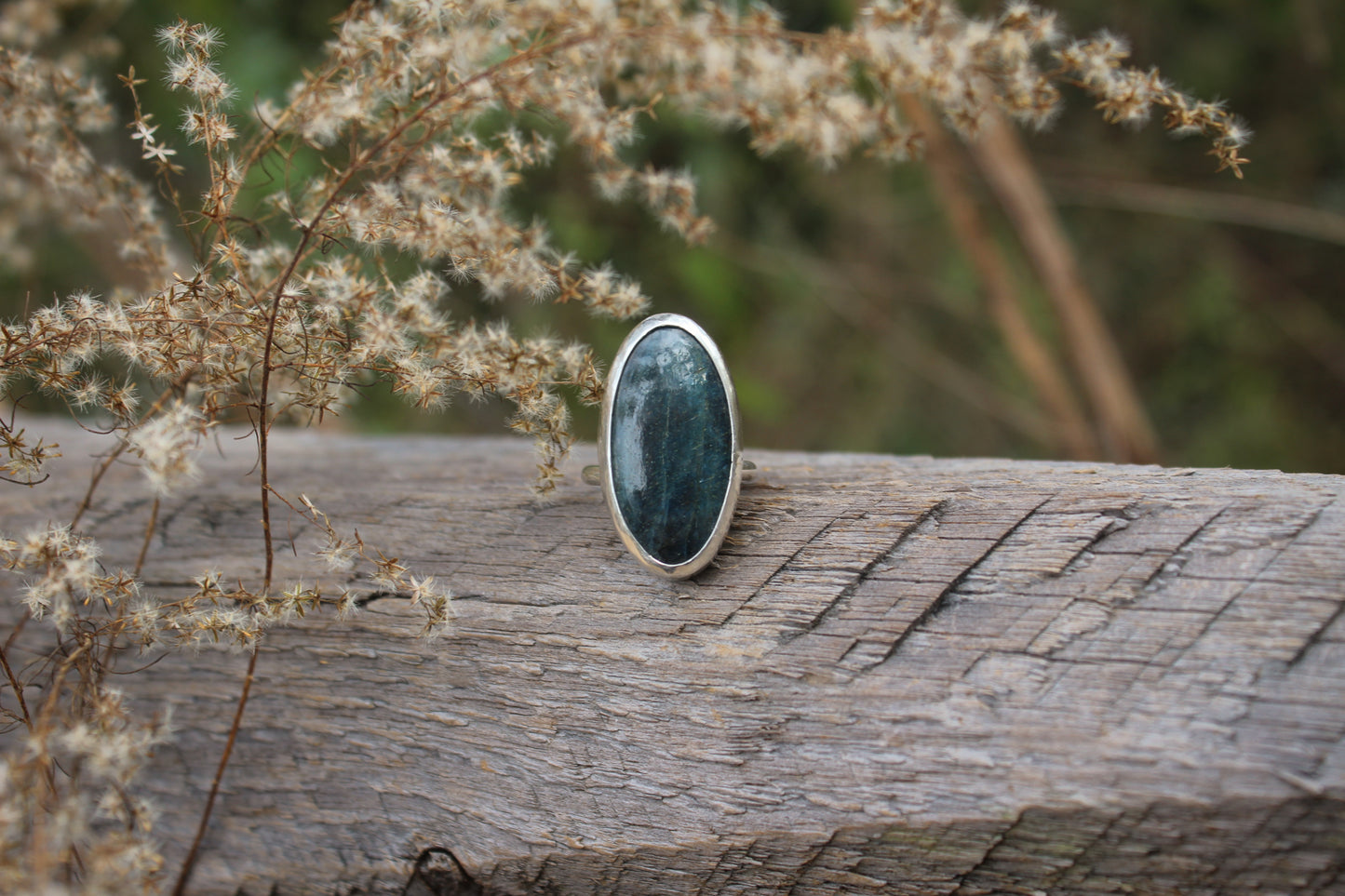 Neon Apatite Ring