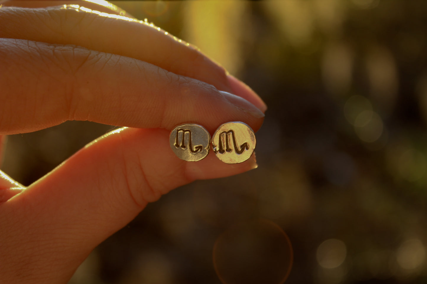 Zodiac Stud Earrings