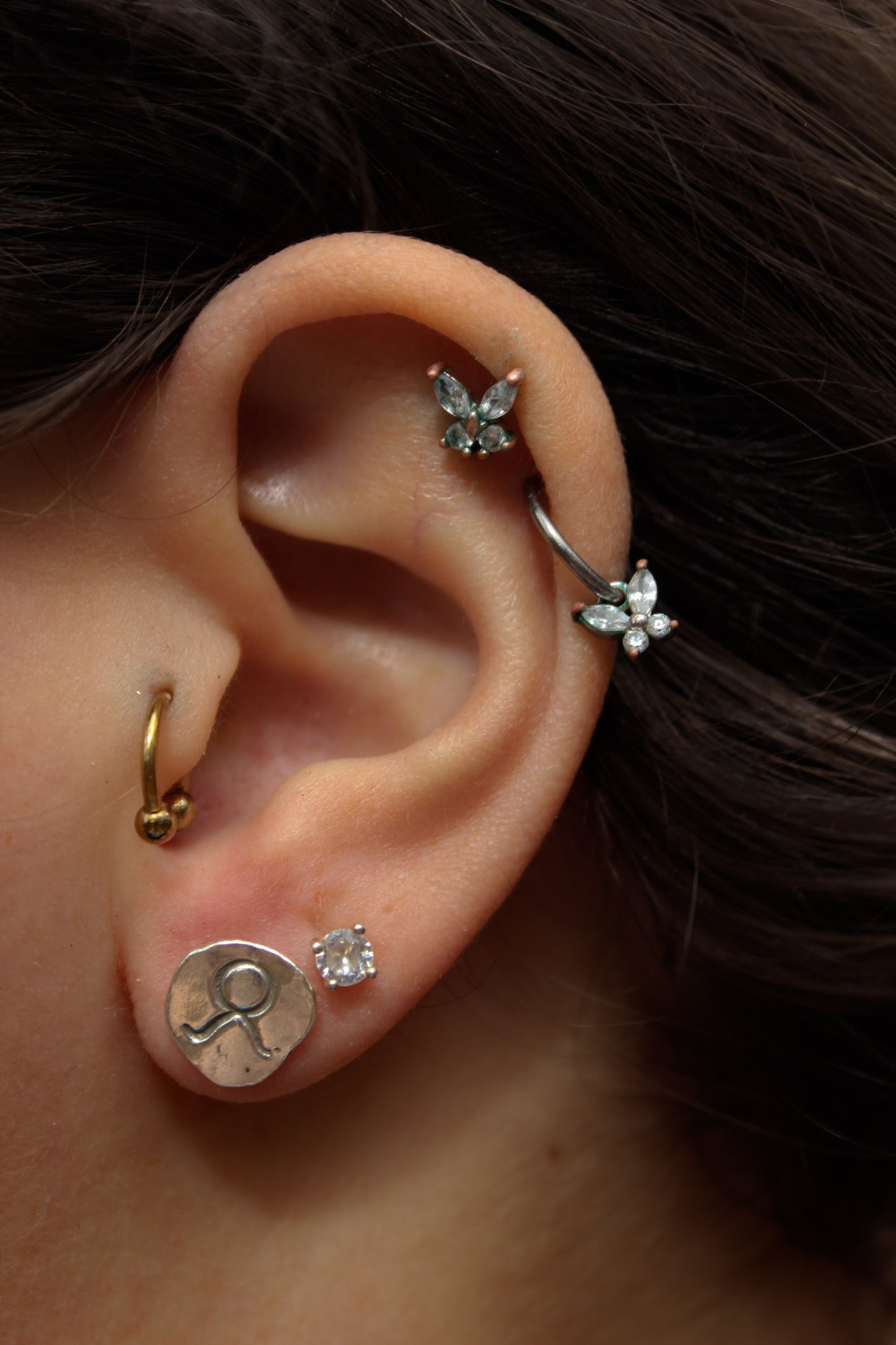 Zodiac Stud Earrings