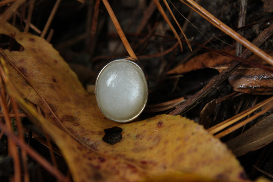 Classic Selenite ring