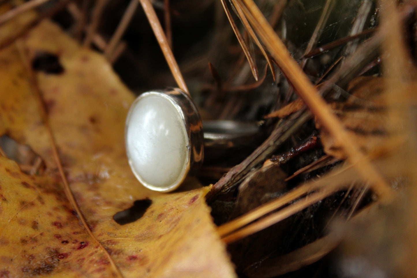 Classic Selenite ring